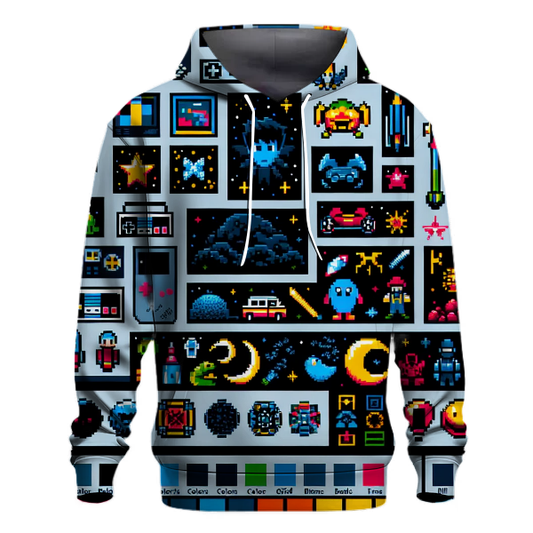 Pixel Party Paradise Hoodie