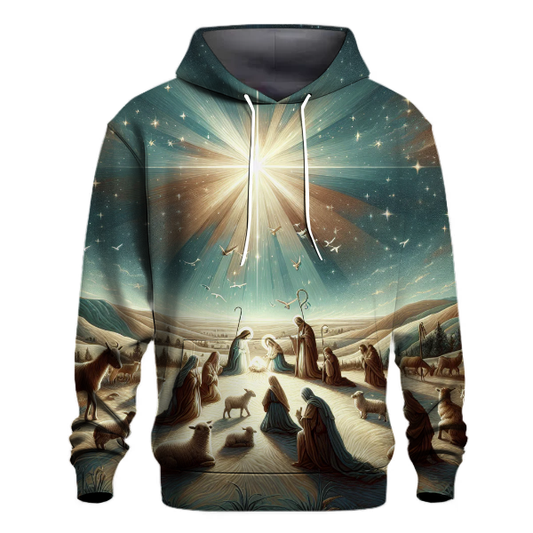 Starlit Nativity Night Hoodie