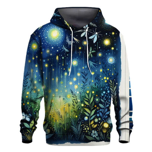 Firefly Night Design Hoodie