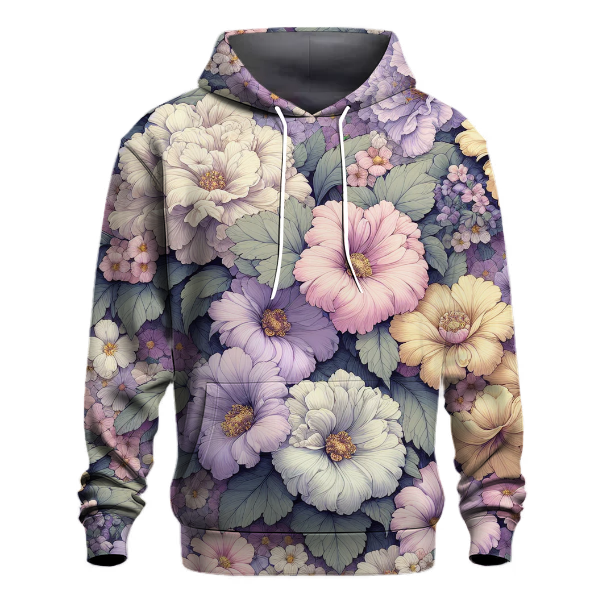 Dreamy Floral Patterns Hoodie