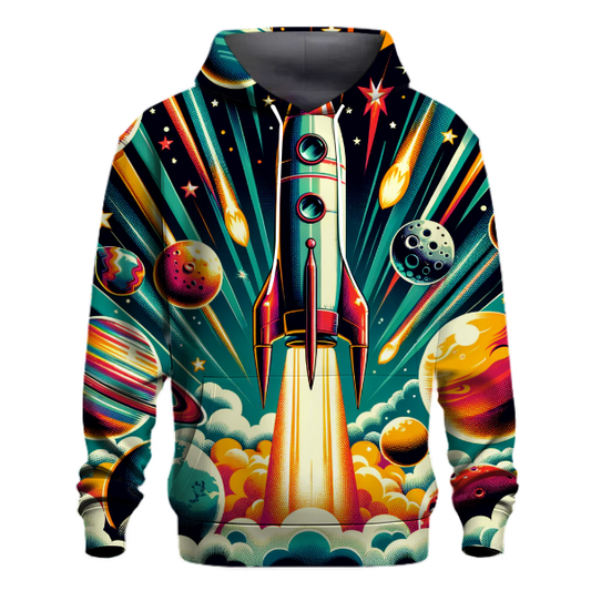 Vintage Space Adventure Hoodie