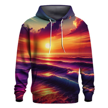 Hippie Sunset Waves Hoodie