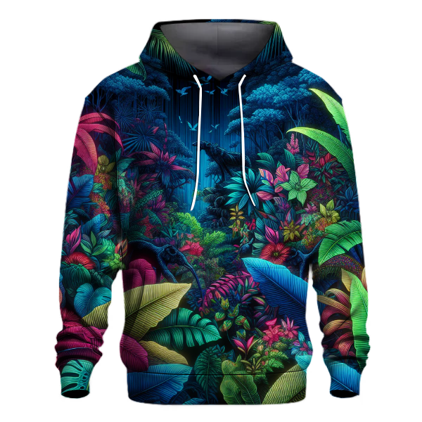 Neon Vibe Jungle Hoodie