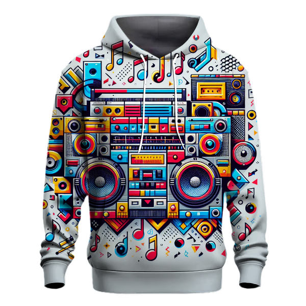 Boombox Retro Beats Hoodie