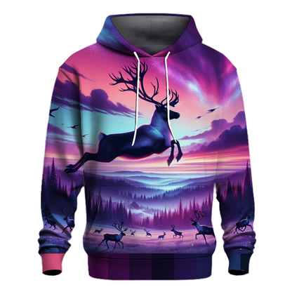 Reindeer Twilight Adventure Hoodie