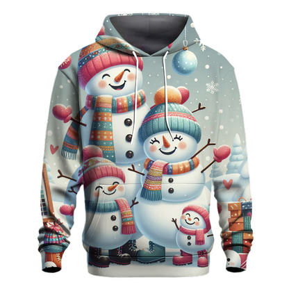 Cozy Snowman Family Hoodie