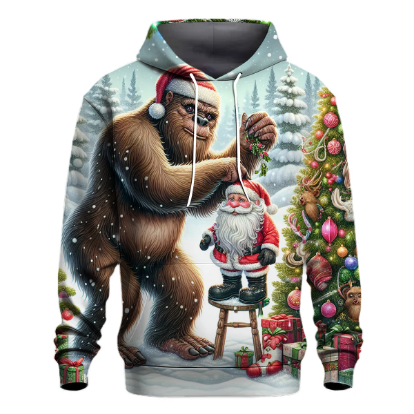 Merry Christmas Sasquatch Hoodie