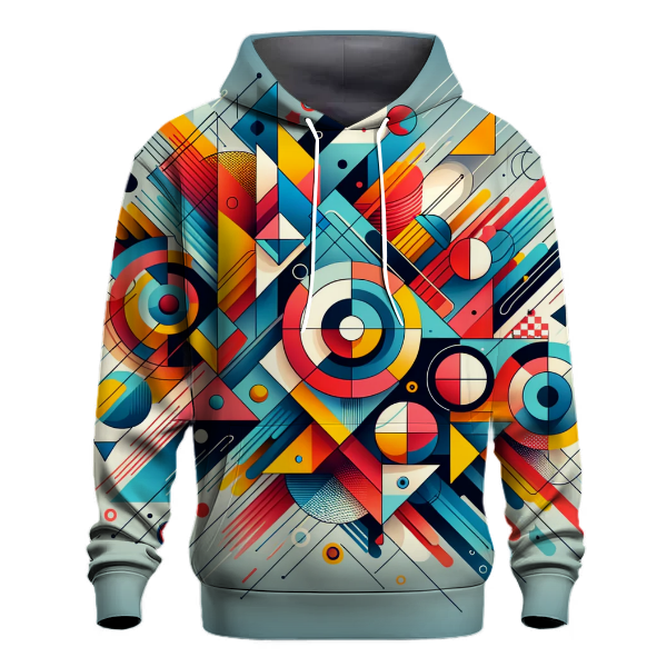 Abstract Geometric Bliss Hoodie