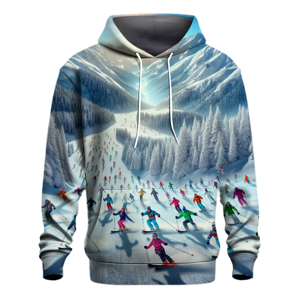 Winter Ski Adventure Hoodie