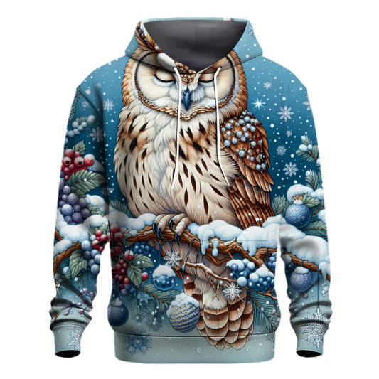 Charming Winter Owl Hoodie