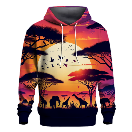 Serengeti Sunset Safari Hoodie