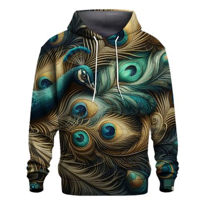 Regal Peacock Paradise Hoodie