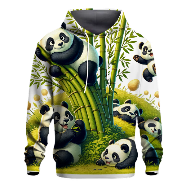 Playful Panda Parade Hoodie