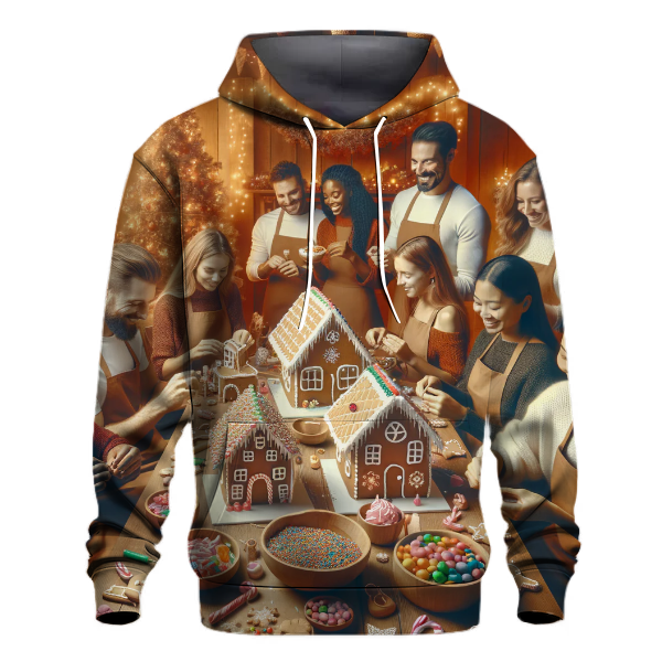 Gingerbread House Wonderland Hoodie