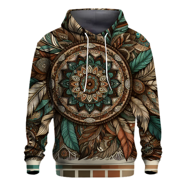 Vintage Bohemian Spirit Hoodie