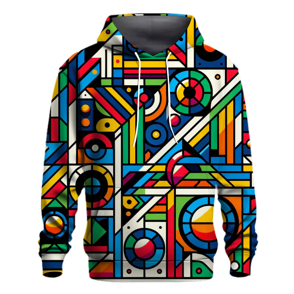 Geometric Fusion Hoodie