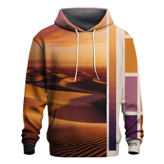 Sunset Dunes Tie-Dye Hoodie