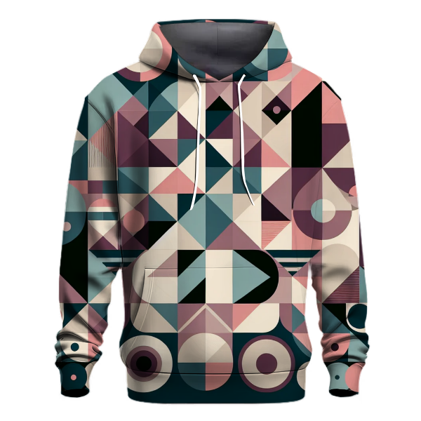 Harmonious Geometric Fusion Hoodie