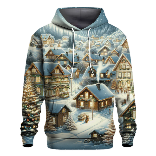 Snowy Christmas Nights Hoodie