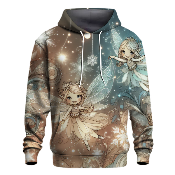 Whimsical Christmas Fairies Hoodie