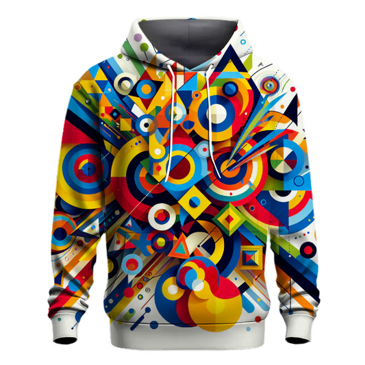 Funky Geometric Artistry Hoodie