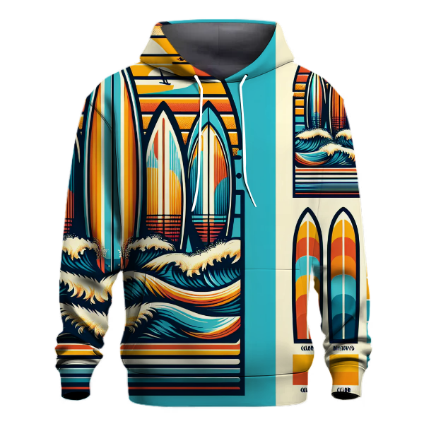 Vintage Surf Vibes Hoodie