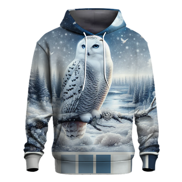 Snowy Owl Christmas Hoodie