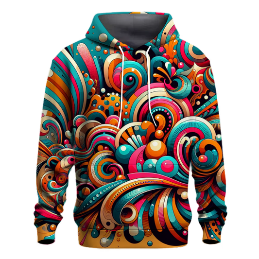 Funky Retro Vibes Hoodie