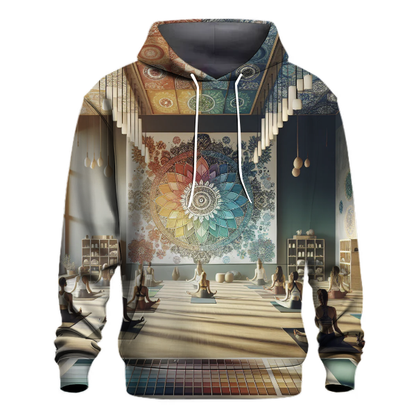 Yoga Mandala Serenity Hoodie Printed Hoodies