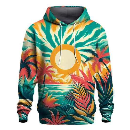 Tropical Oasis Burst Hoodie