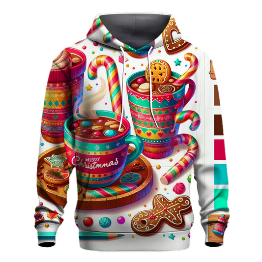 Cheerful Christmas Pajama Party Hoodie