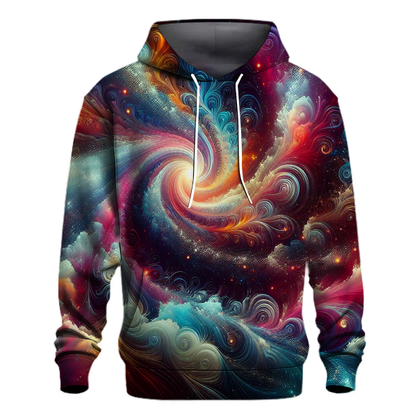 Retro Galactic Voyage Design Hoodie Designer Hoodies