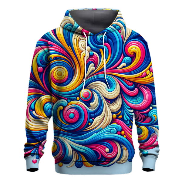 Swirl Art Hoodie