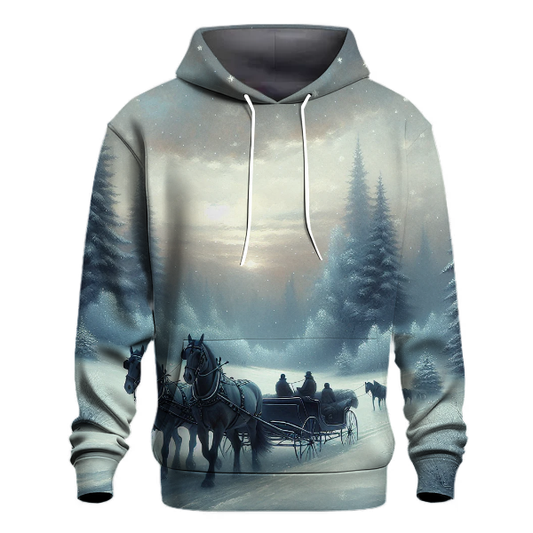 Snowy Sleigh Ride Bliss Hoodie