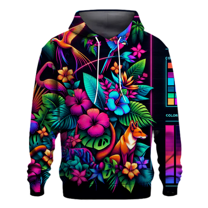 Dynamic Jungle Vibes Hoodie Premium Hoodies