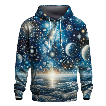 Celestial Christmas Sky Hoodie