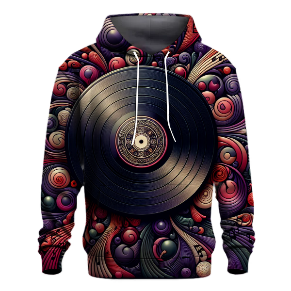 Vinyl Grooves Hoodie