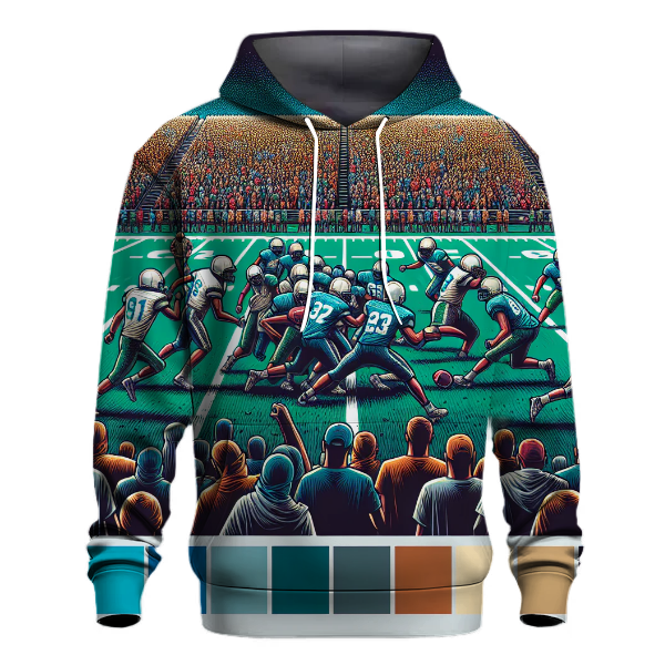 Football Team Spirit Hoodie