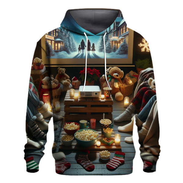 Classic Movie Christmas Night Hoodie