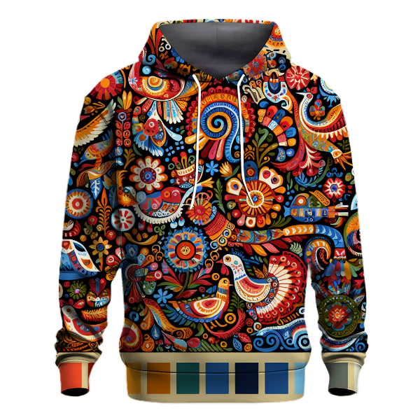 Folk Art Symphony Hoodie