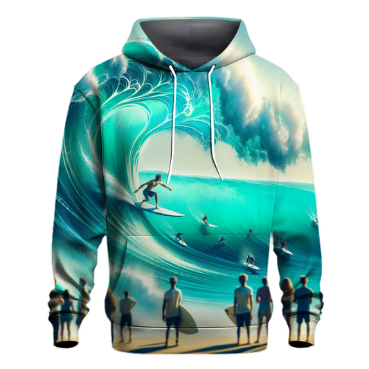 Surfing Ocean Wave Hoodie