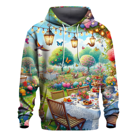 Whimsical Garden Party Hoodie