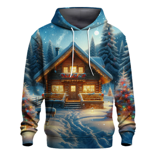 Cozy Cabin Christmas Vibes Hoodie