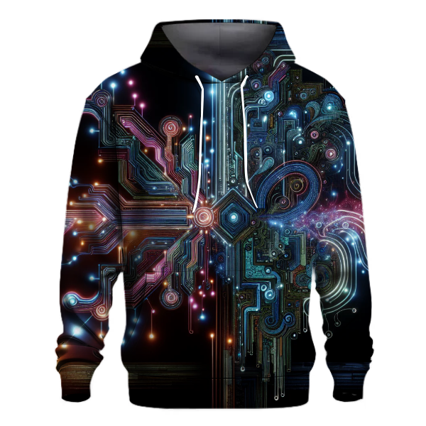 Futuristic Tech Dreams Hoodie