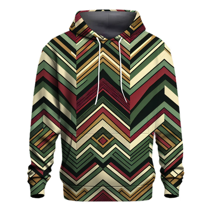 Groovy Chevron Vibes Hoodie