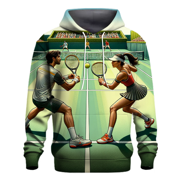 Tennis Court Aesthetic Hoodie