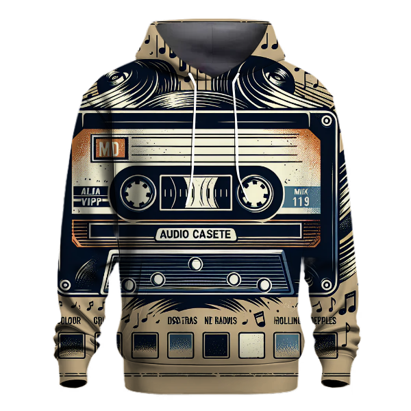 Retro Cassette Mixtape Hoodie