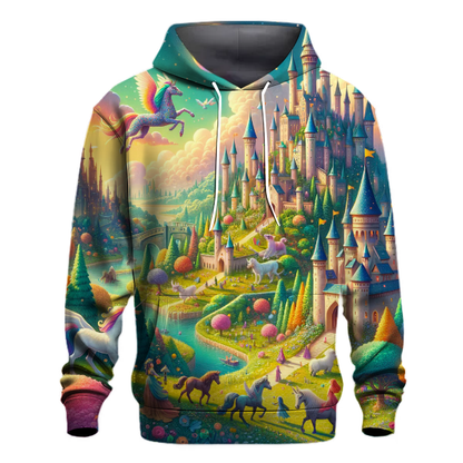 Charming Fairy Tale Scene Hoodie