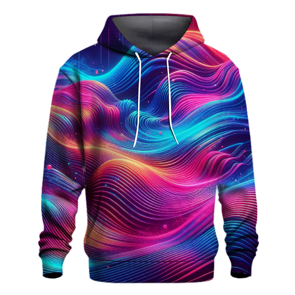 Retro Wave Revival Hoodie