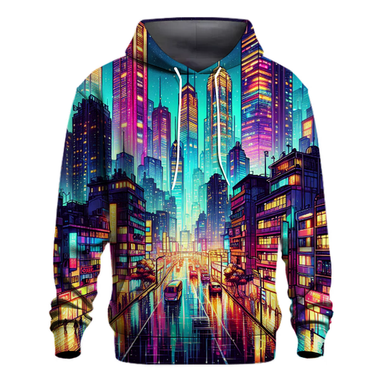 Urban Nightscape Hoodie